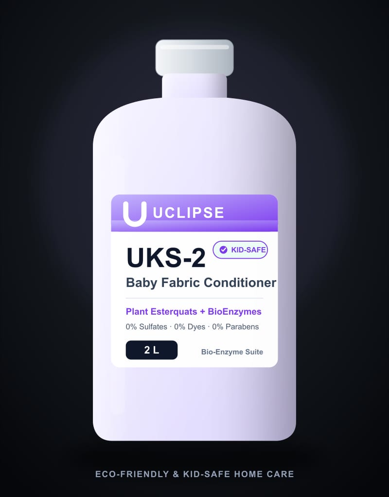 UCLIPSE UKS-2 Ultra-Gentle Baby Fabric Conditioner with BioEnzymes (Softener) - Specialty Care manufacturer and supplier